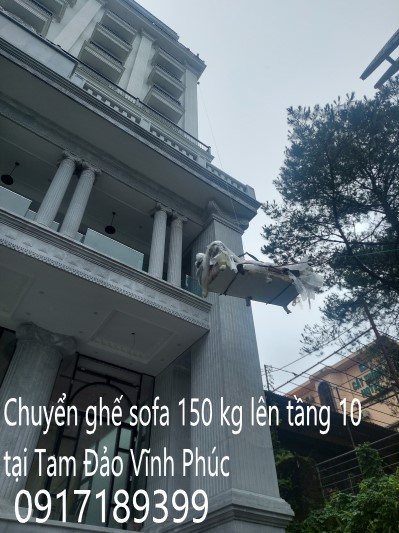 Hình ảnh chuyển đồ lên cao tại Vĩnh Phúc